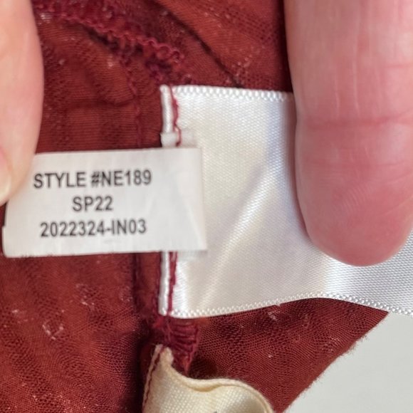 Madewell Square Neck Smocked Top in Dotted Vines, S - Picture 10 of 10